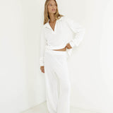 SNDYS Avery Pant White