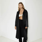 SNDYS Haven Trench Coat Black