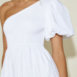 Strawberry Daiquiri Maxi Dress White