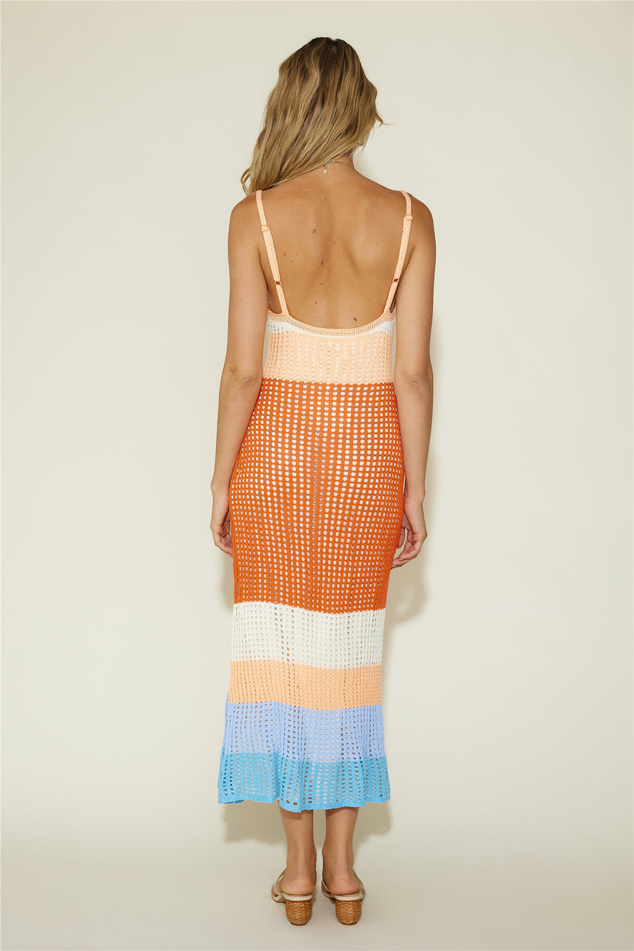 Gone Again Maxi Dress Multi