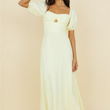 Celebration Of Us Maxi Dress Yellow