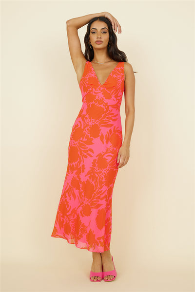Your Favourite Song Maxi Dress Pink