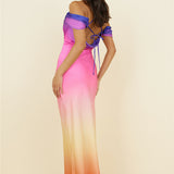 Play My Ace Maxi Dress Multi