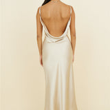 Eidetic Memories Maxi Dress Champagne