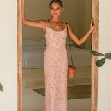 In The Air Maxi Dress Pink