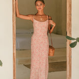 In The Air Maxi Dress Pink