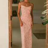 In The Air Maxi Dress Pink