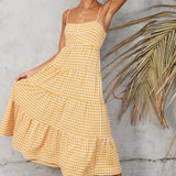 Picnic Till Sundown Maxi Dress Yellow