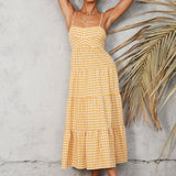 Picnic Till Sundown Maxi Dress Yellow