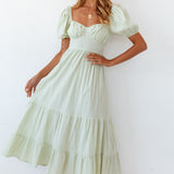 Summer Road-trip Maxi Dress Sage