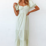 Summer Road-trip Maxi Dress Sage