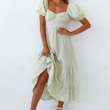 Summer Road-trip Maxi Dress Sage