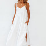 Carbell Maxi Dress White