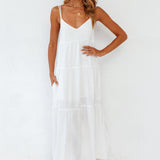 Carbell Maxi Dress White