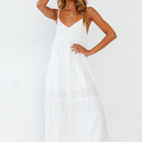 Carbell Maxi Dress White