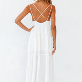 Carbell Maxi Dress White