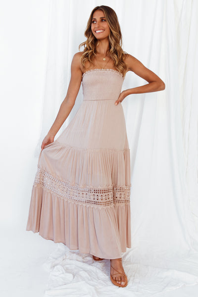 Agatha Maxi Dress Mocha