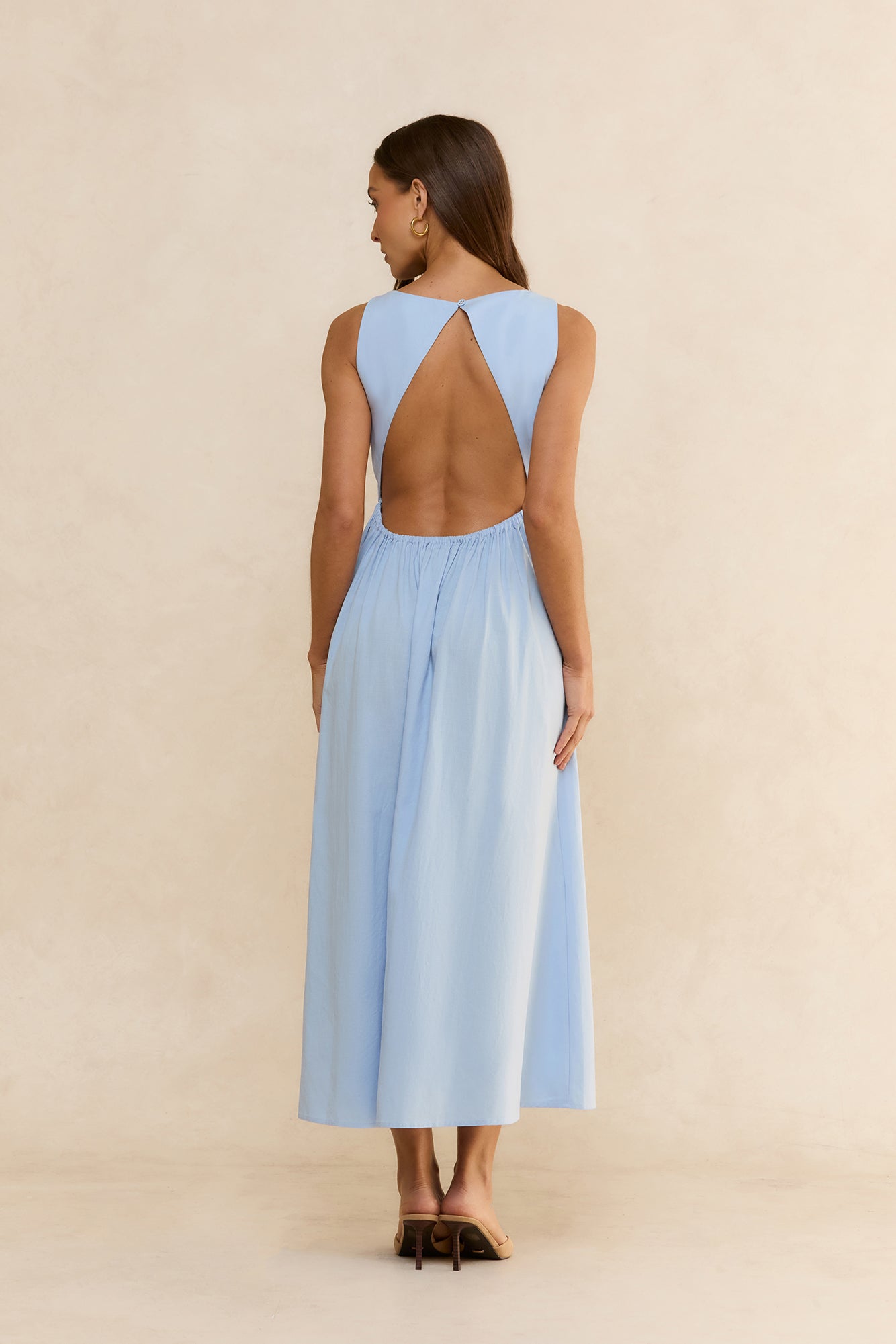 Chasing Daylight Maxi Dress Blue