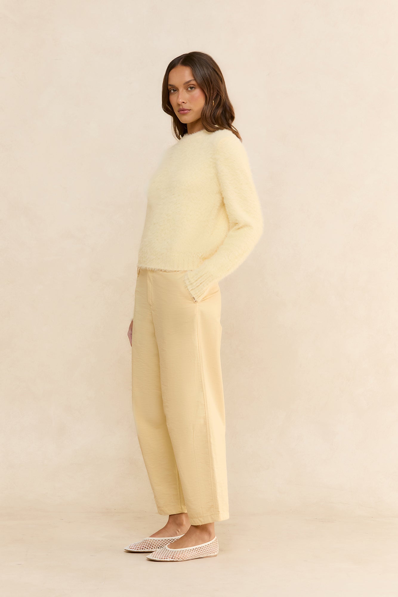 Cosy Moments Knit Jumper Yellow