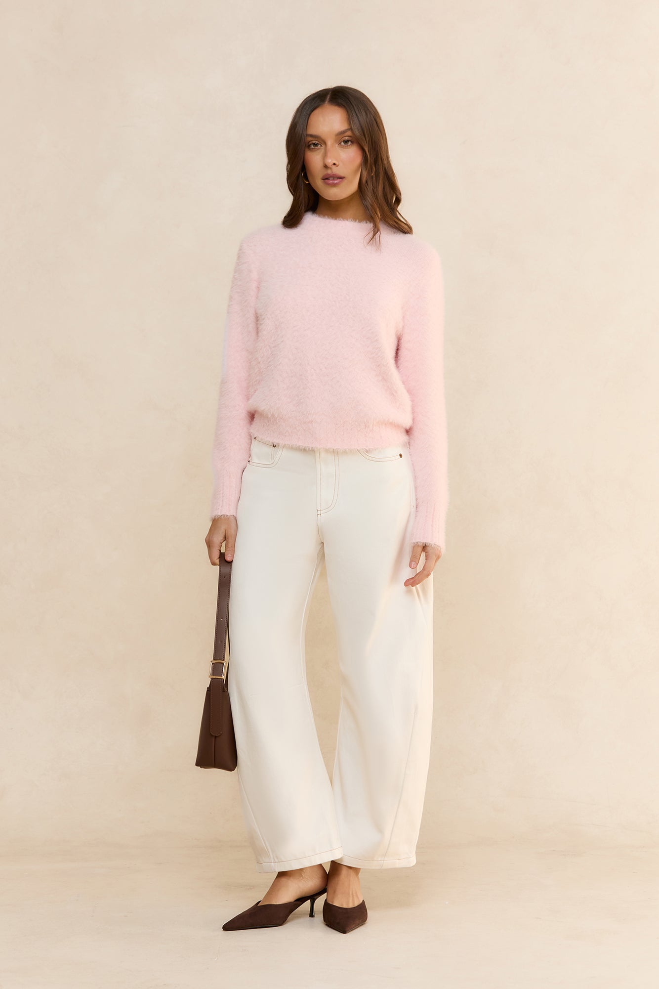Cosy Moments Knit Jumper Pink