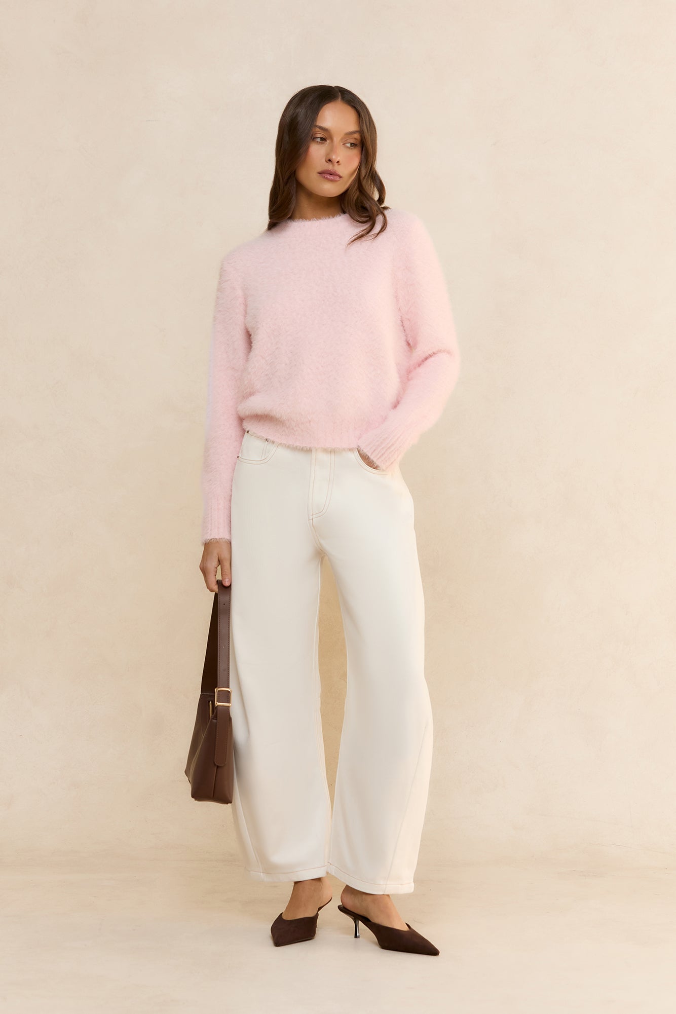 Cosy Moments Knit Jumper Pink