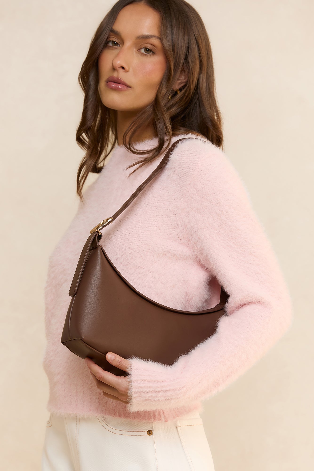 City Stroll Shoulder Bag Brown