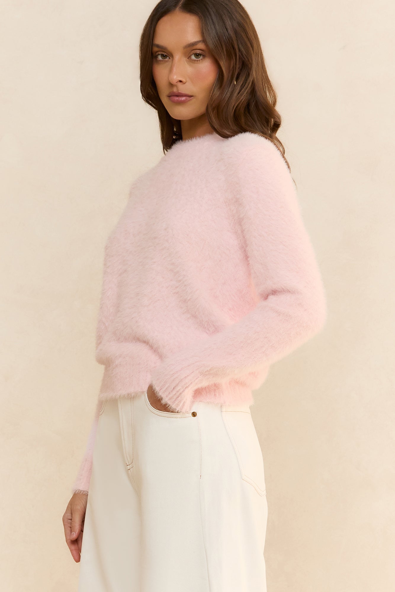 Cosy Moments Knit Jumper Pink