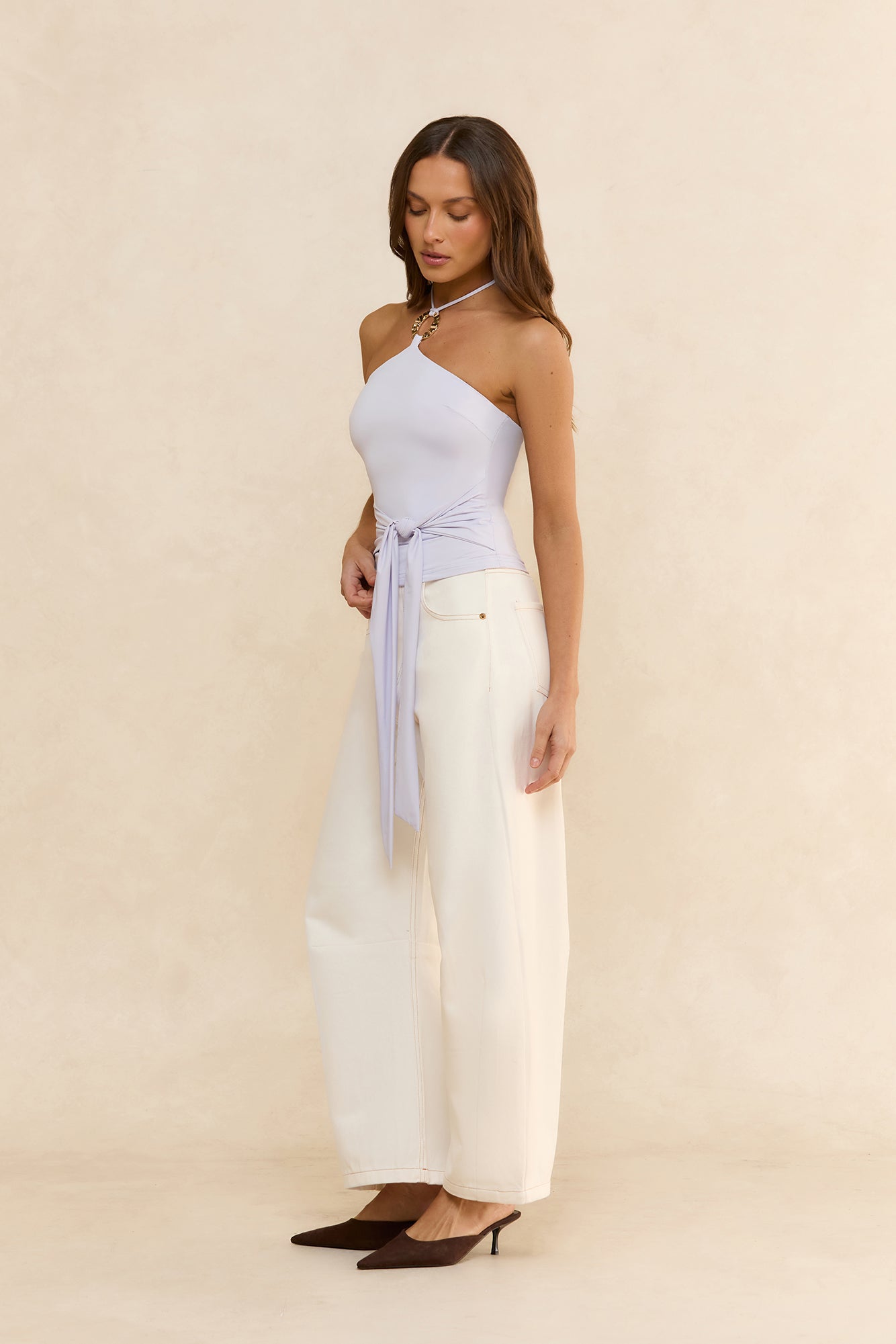 Antiquity Halter Top Lilac