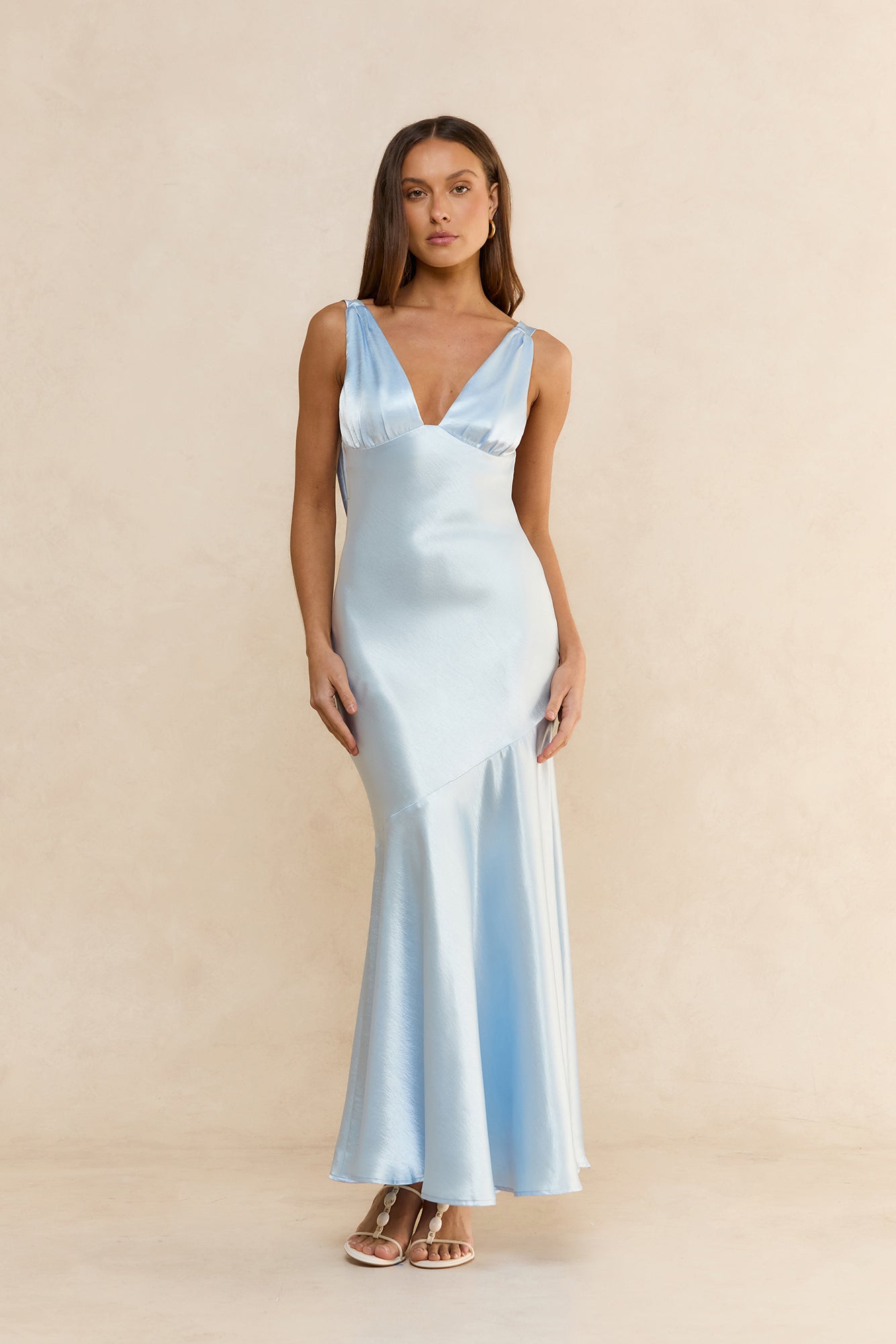 Ethereal Light Maxi Dress Blue
