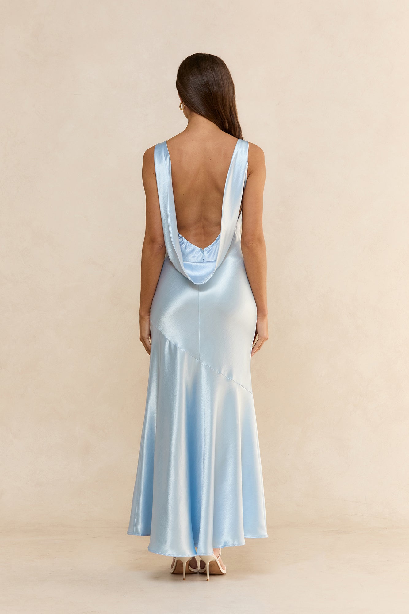 Ethereal Light Maxi Dress Blue