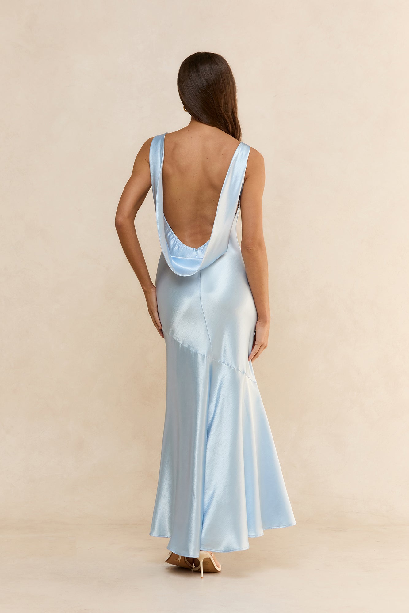Ethereal Light Maxi Dress Blue