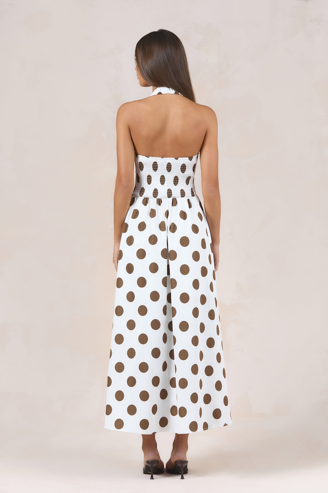 Chic Riviera Halter Maxi Dress