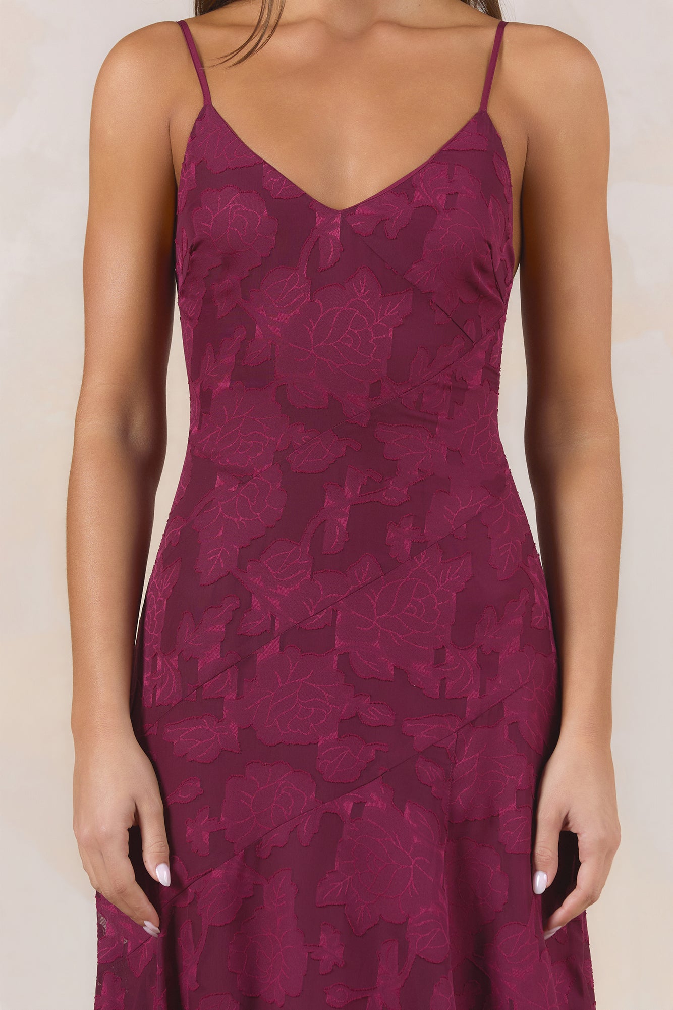 Dancing Spark Maxi Dress Wine