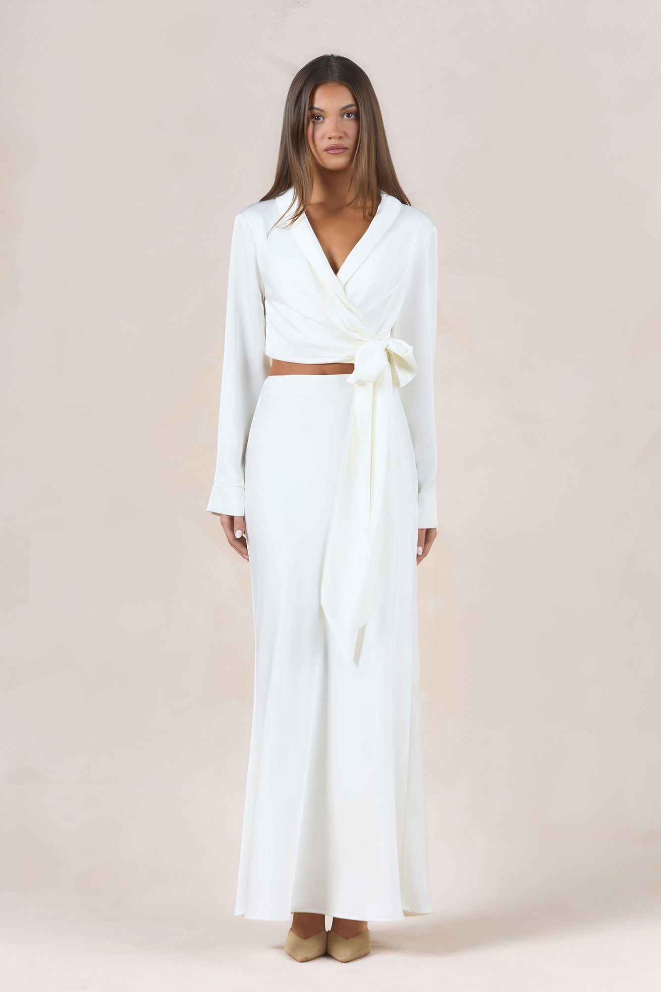 Satin Breeze Set White