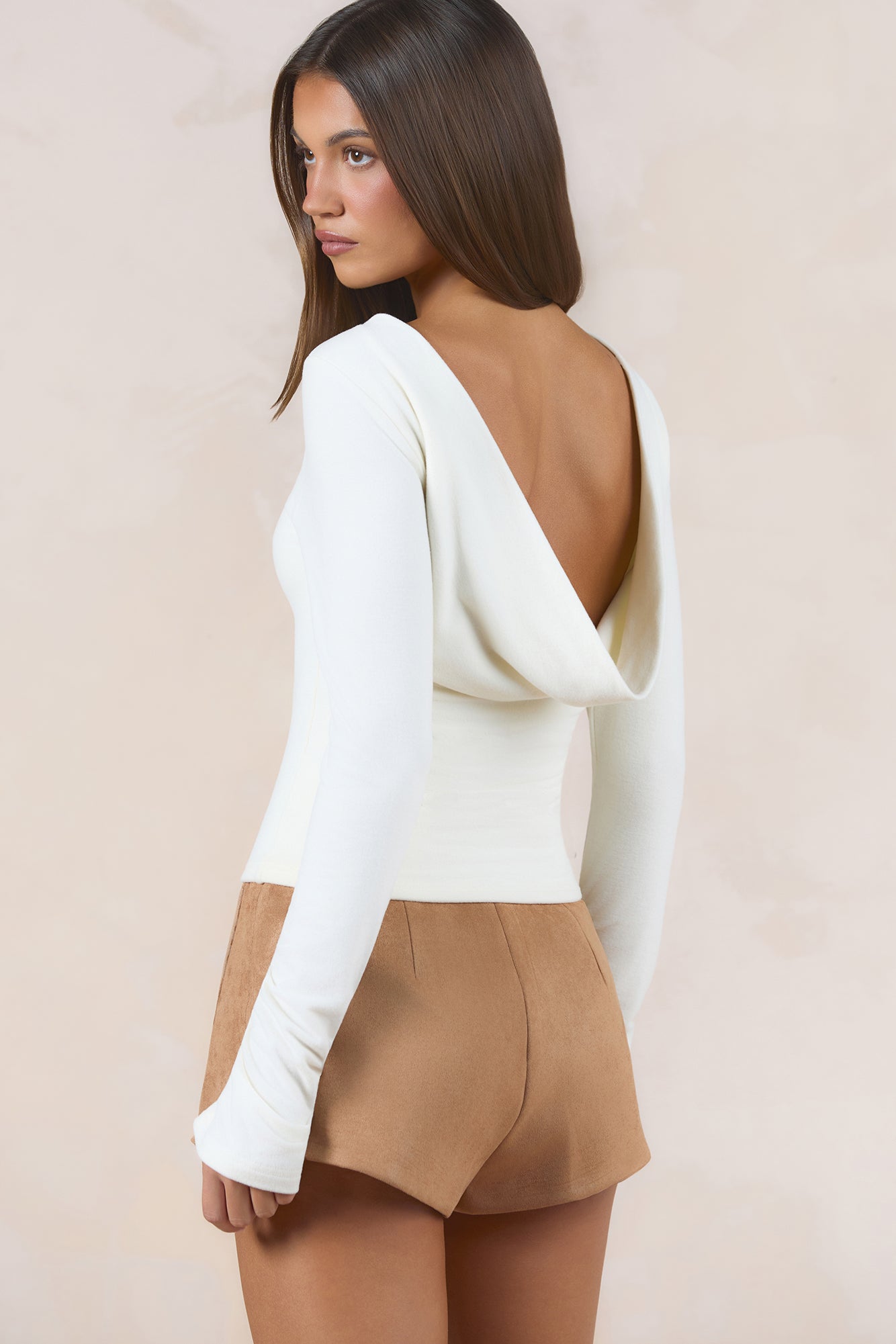 Lucine Long Sleeve Top Off White