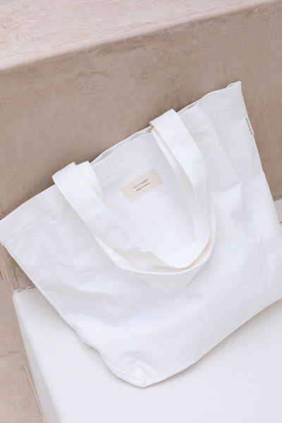 NUDE LUCY Nude Travel Tote White