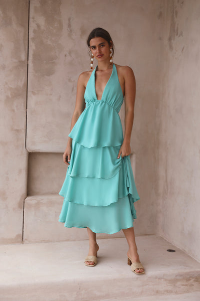 Focus On Me Maxi Dress Green