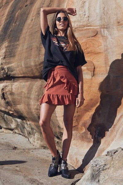 Valencia Skirt Rust