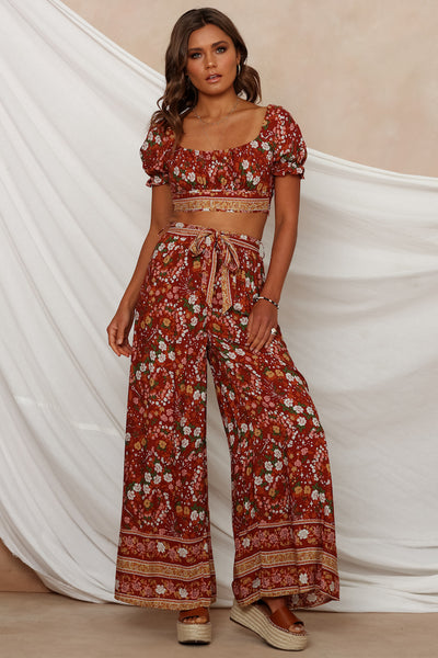 Desert Oasis Pants Rust