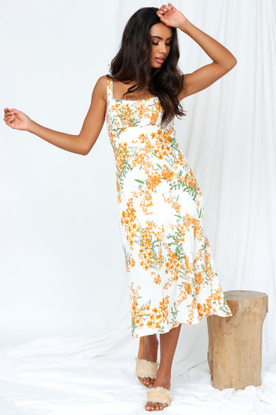 Ginger Magic Midi Dress