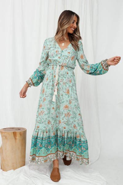 Counting Constellations Maxi Dress