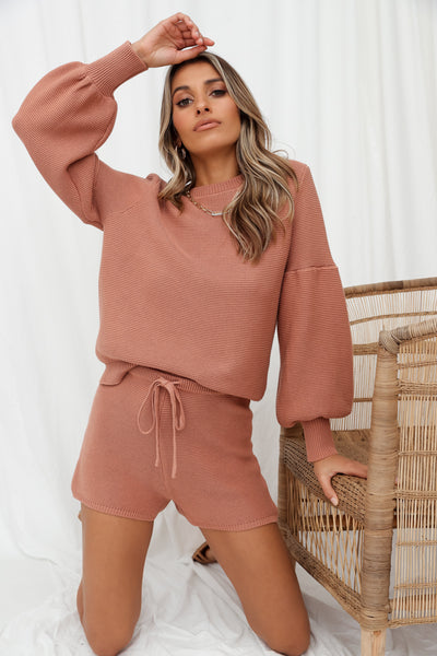 Live Your Life Knit Tan