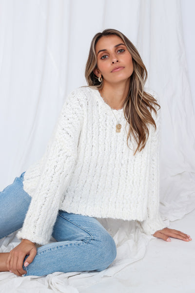 Tread Softly Knit Ivory