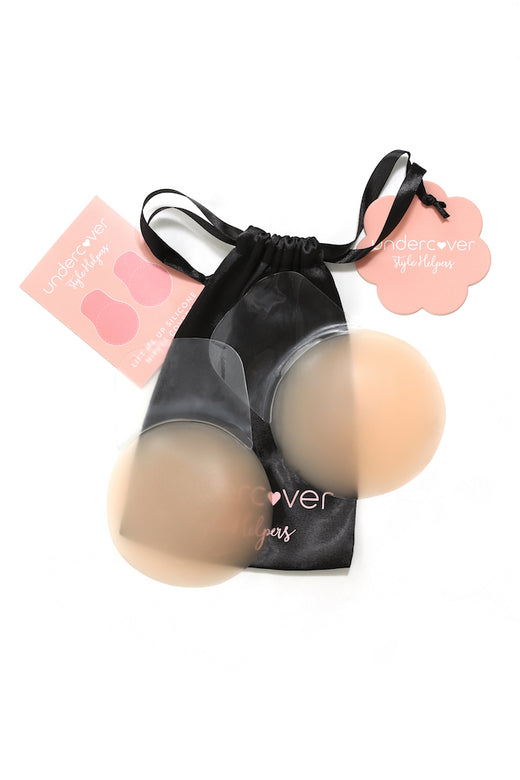 UNDERCOVER STYLE HELPERS Lift Me Up Nipple Covers Nude