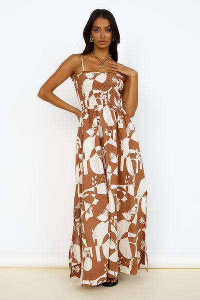 NUDE LUCY Safia Maxi Dress Tangier