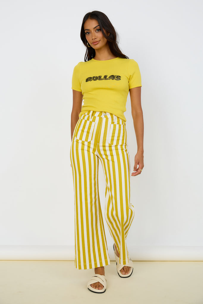 Rollas striped clearance pants