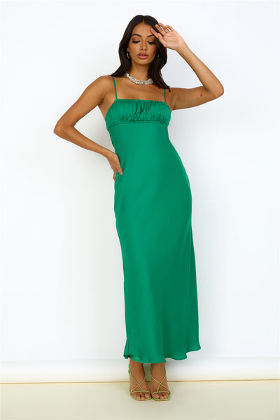 Envious Maxi Dress Green