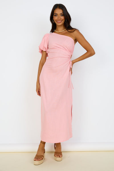 Say Goodbye Maxi Dress Pink