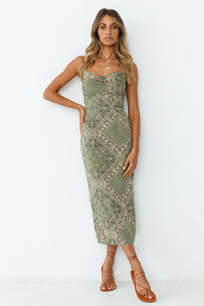 Spring Dove Maxi Dress