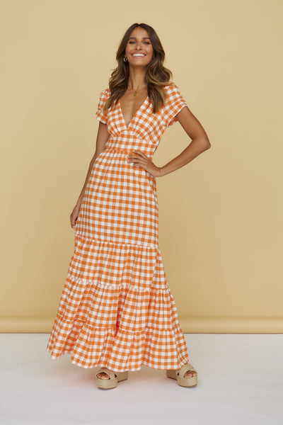 Love Is Yours Maxi Dress Orange